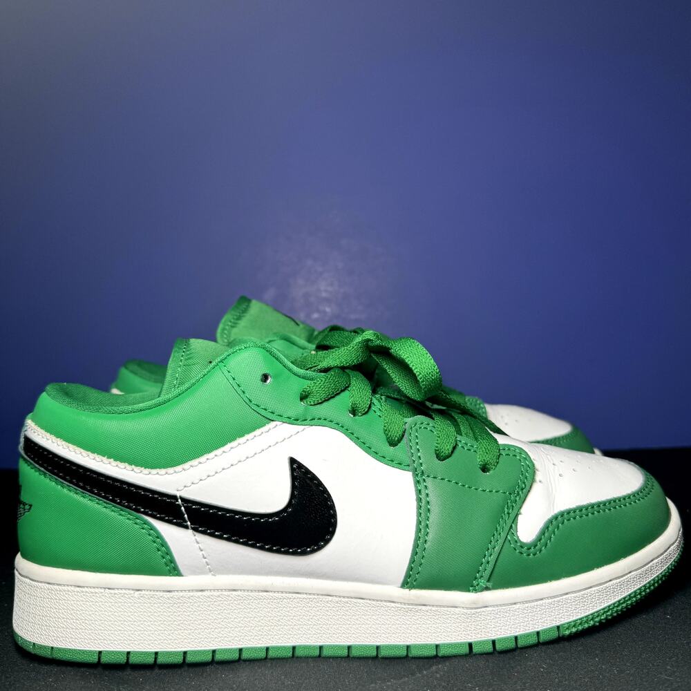 Nike Air Jordan 1 Low GS Pine Green Men's Shoes - Size 6.5